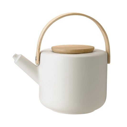 Teapot, H16cm - 1.25 litre, Stelton, Theo by Francis Cayouette, sand